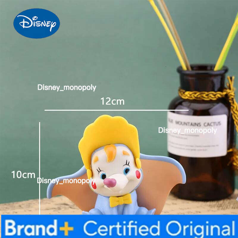 Disney Dumbo Elephant Action Figure Cartoon Cake Cute Car Ornaments Girl Birthday Gifts Desktop Ornament Home Decoration H260105