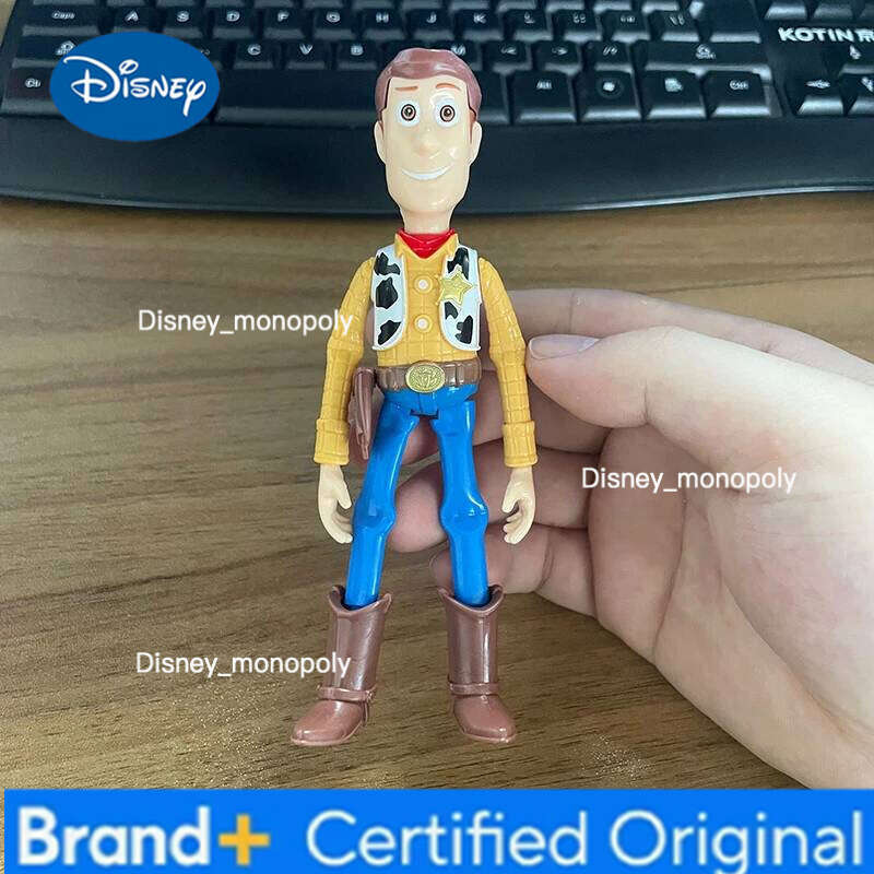 Disney New Story Buzz Lightyear Action Figure Toy Model Pixar Robot Doll For Children Birthday Gift Collectible Handmade Artwork H260105 H260105