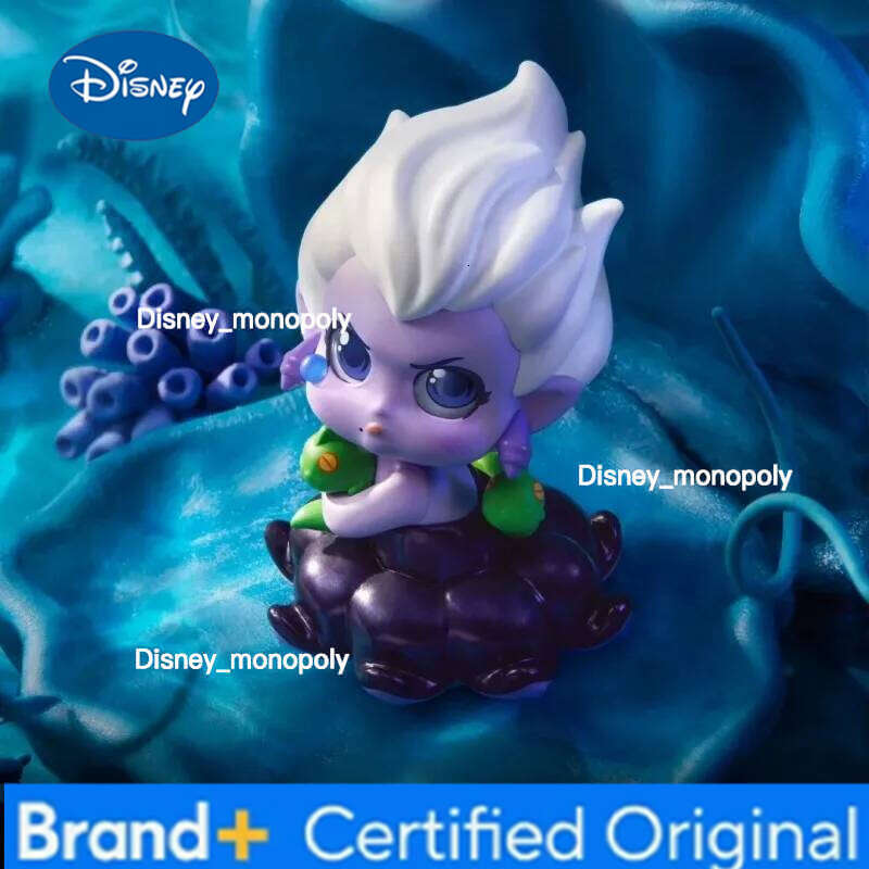 Disney Authentic Villain Plushie Cute Office Decorations Trendy Blind Box Toys Gift Collectible Figures Miniature Collectibles H260105 H260105