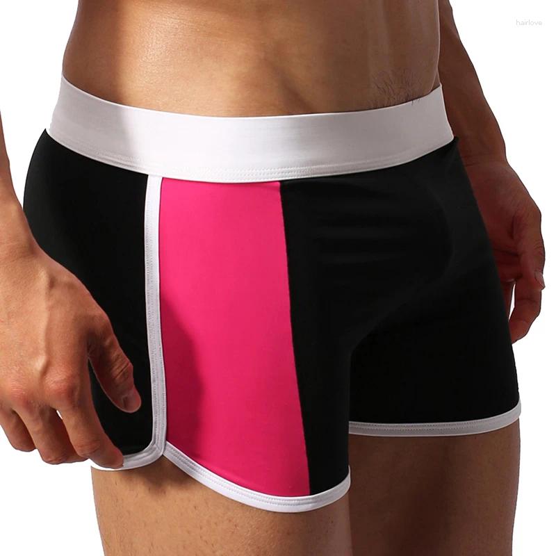 Men's Swimwear Swimming Trunks Quick Dry Soft Swimsuit Board Shorts Z260314
