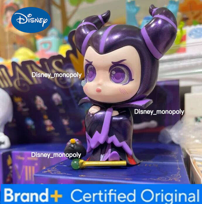 Disney Genuine Villainous Characters Collection Figure The Rebel Born Series Surprise Blind Box Fashion Trendy Desktop Gifts H260105