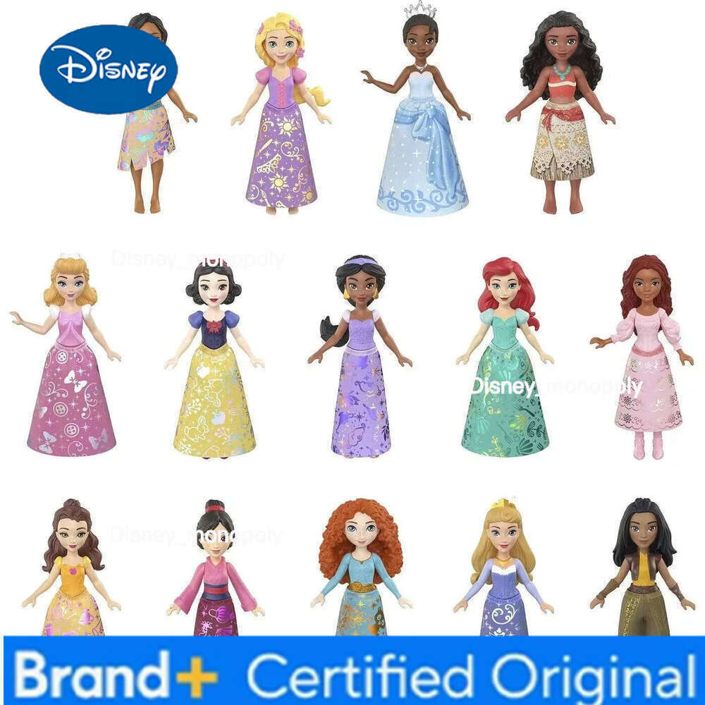 Disney Assorted Original Mini Princess POCAHONTAS Mulan Miniature Dolls for Girls Christmas Gifts HPL55 Toys H260105 H260105