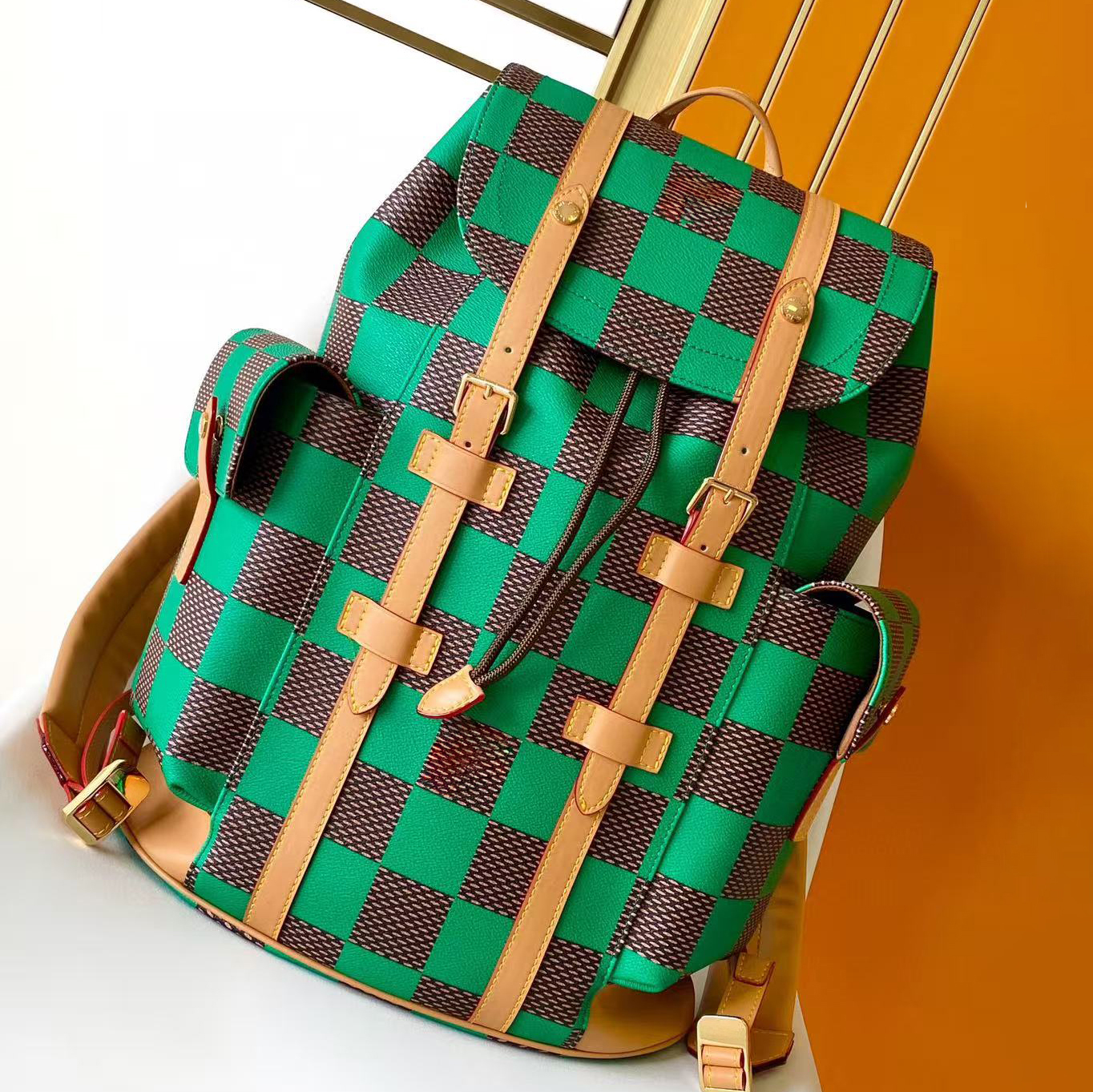 M43735 M55699 Christopher Men Fashion Casual Designe Luxury Christopher Backpack Schoolbag Rucksack Packsack TOP Mirror Quality M46331 M45419 M43735 N41379