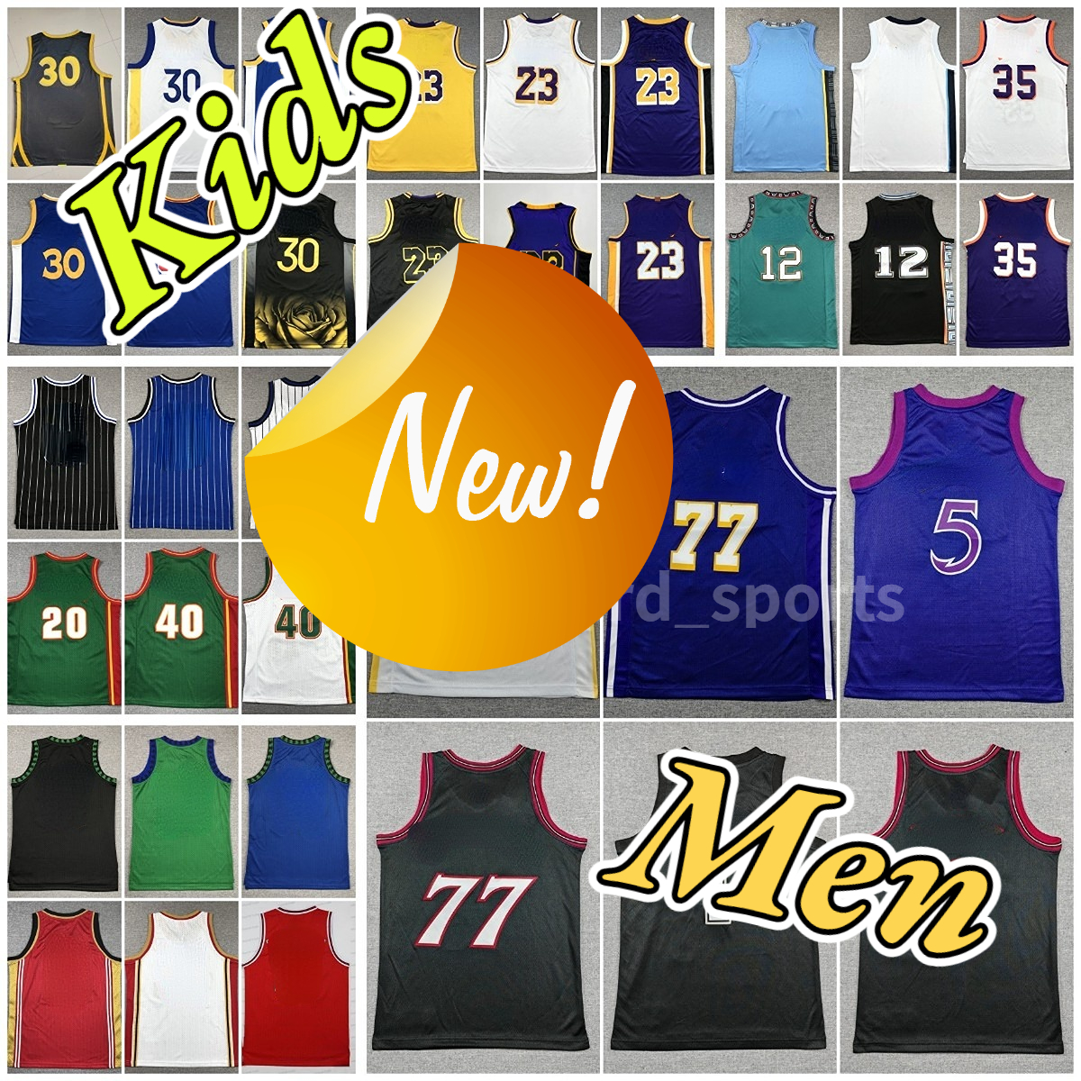 Mens Men Unisex Edition: Top Player Names Including Brunson Printed Uniforms
