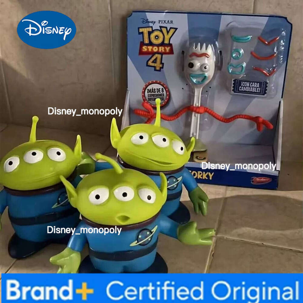 Disney 15CM Story Woody Buzzlightyear Green Aliens Doll Figure Anime Decoration Collection Toy Model for Children Gift H260105