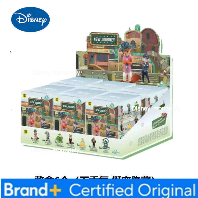 Disney Zootopia 2 New Journey Series Collectible-Nick & Judy Articulated Figures Surprise Blind Box Animated Movie Gift for Kids H260105