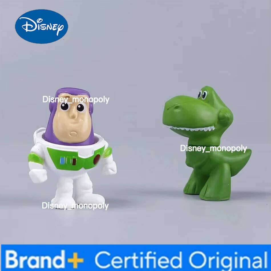 Disney 8pcs / Set Story Action Cartoon Model Doll Car Decoration Cake Accessories Anime Figure Toy Children's Gift H260105