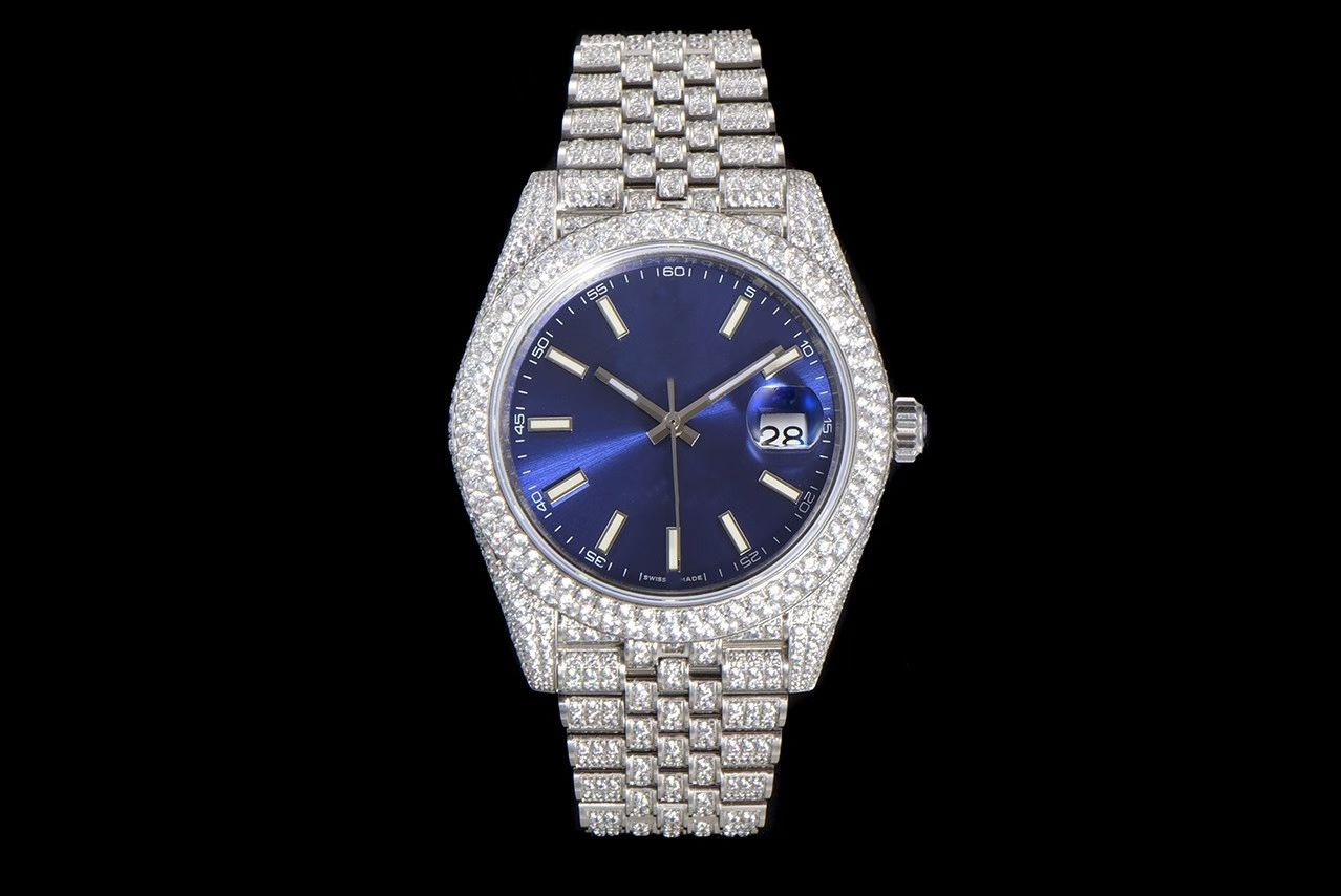 Diamond Watch men and women Designer Watches Automatic Mechanical Movement Silver Strap Stainless Steel Sapphire Waterproof Wristwatch