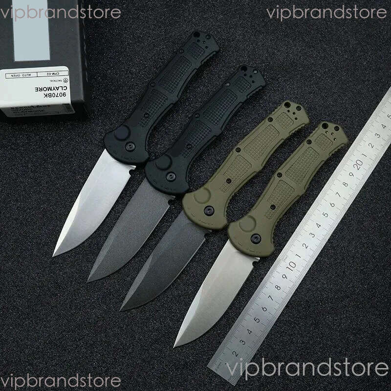 4Models 9070BK-1 Claymore Folding Knife Outdoor Camping Hunting Pocket Tactical EDC Tools BM 9070/9070BK fixed blade knife BM550 bm42 555 560 Knives