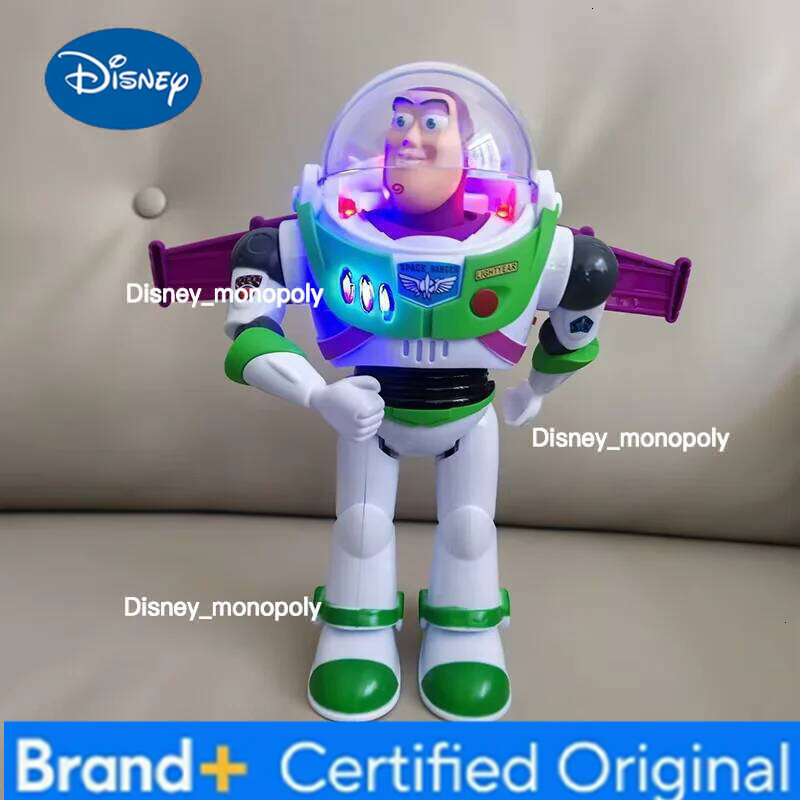Disney Story Buzz Lightyear Piss Electric Walking Robot Doll Action Figure Toy Gift Birthday Toys Model For Kids H260105 H260105
