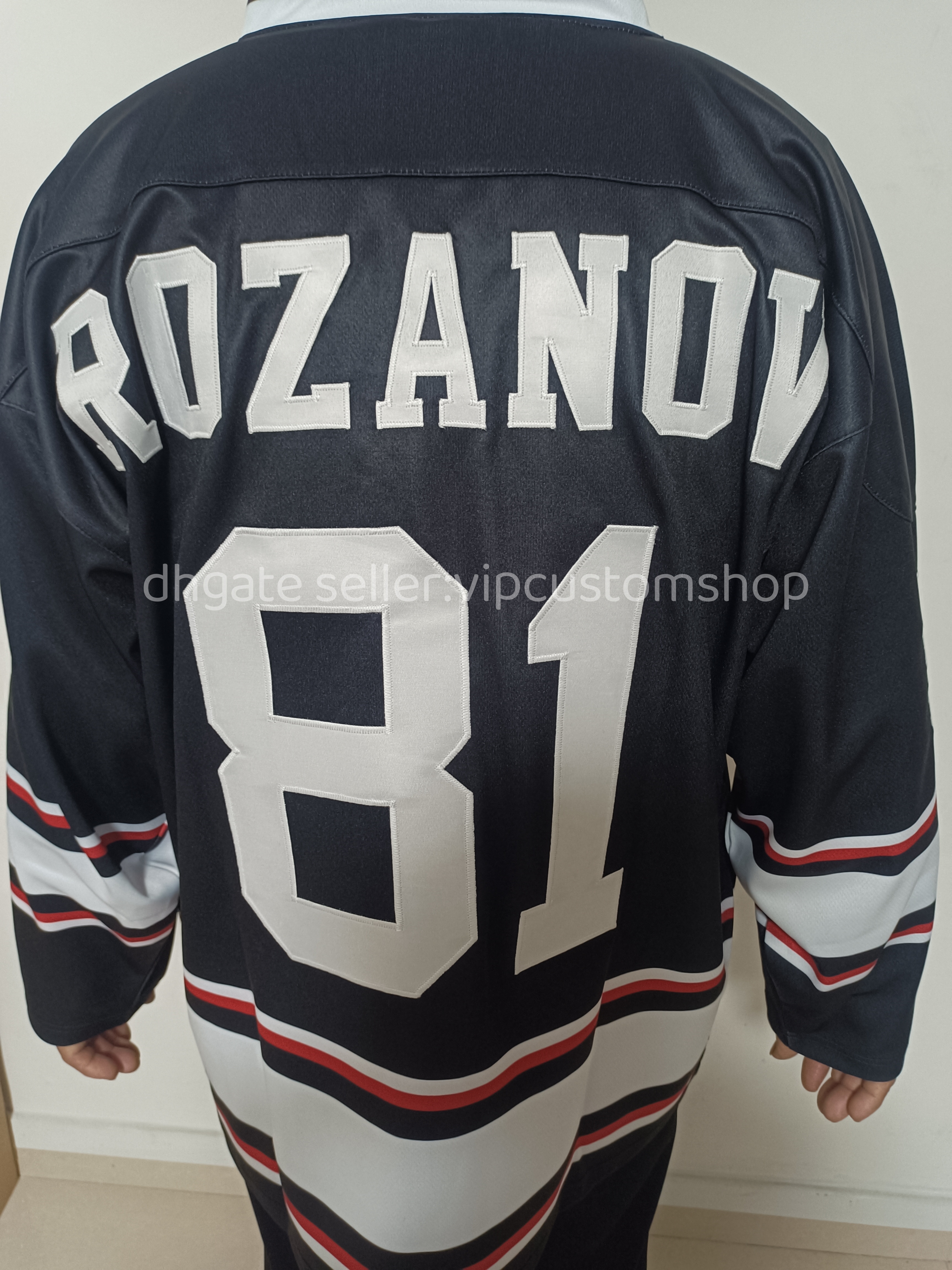 Stitched llya Rozanov Heated Rivalry Ice Hockey Jersey