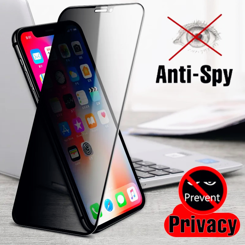 Anti Spy Protective screen protectors For iPhone 17 16 15 14promax 14Pro 14plus 14 PROMAX 13 12 PRO 7 X XR XS 11 Pro Max privacy Tempered Glass