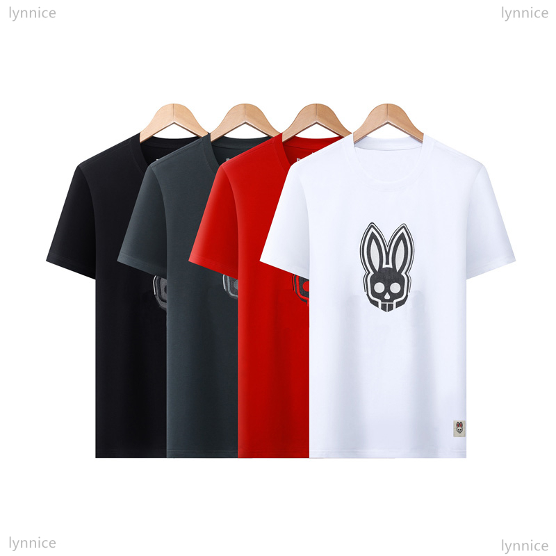 Designer Bunny shirt mens women High street casual hip-hop Skateboard crew neck t shirt loose ventilate quick-dry Animal embroidery Skull Rabbit