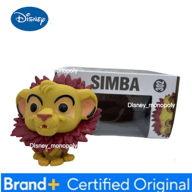 Disney High Quality King of the Jungle SIMBA #302 Desktable Decoration Popstyle Action Figure toys for Kids Xmas gift H260105