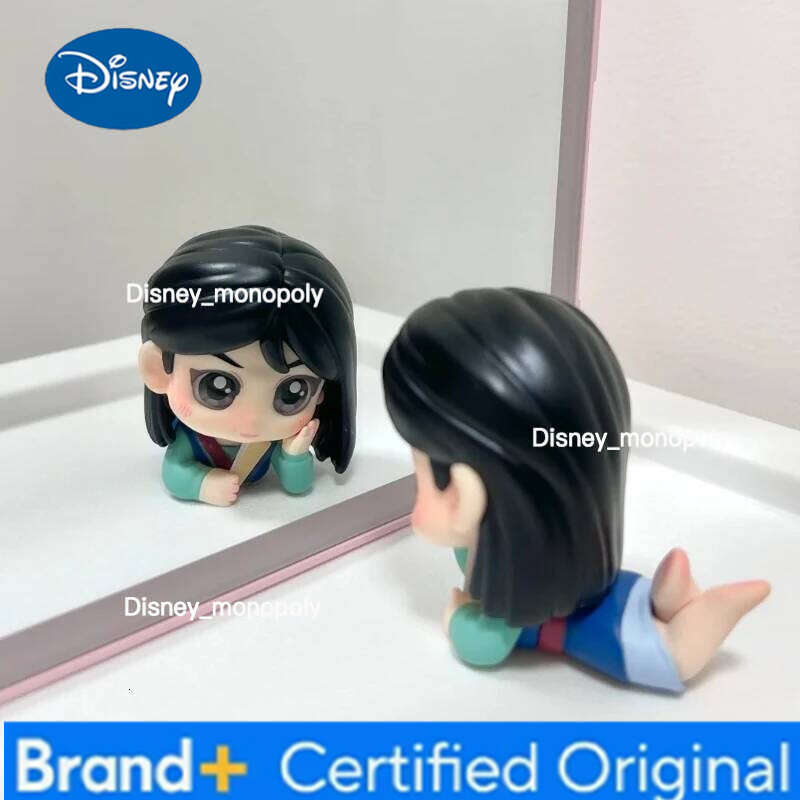 Disney Genuine Princess Afternoon Break Series Blind Box Cartoon Anime Elsa Mermaid Ariel Figure Decoration Girls Birthday Gifts H260105