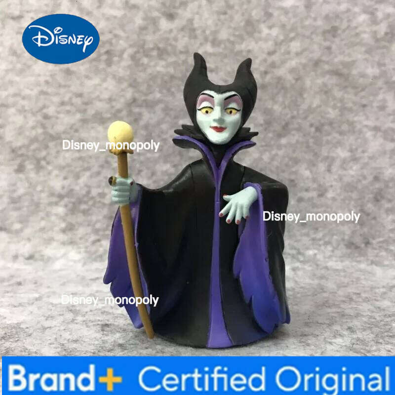 Disney 5pcs Villains Action Figures Toys Lion King Scar Ursula Jafar Maleficent Red Heart Queen Anime Figure Pvc Model Doll Gift H260105 H260105