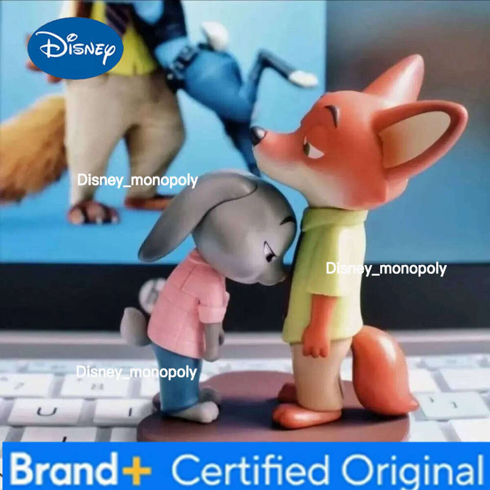 Disney Zootopia Nick Judy Best Partner Series Collectible Toy Action Figure Collectibles Desktop Ornaments Children's Gifts H260105 H260105