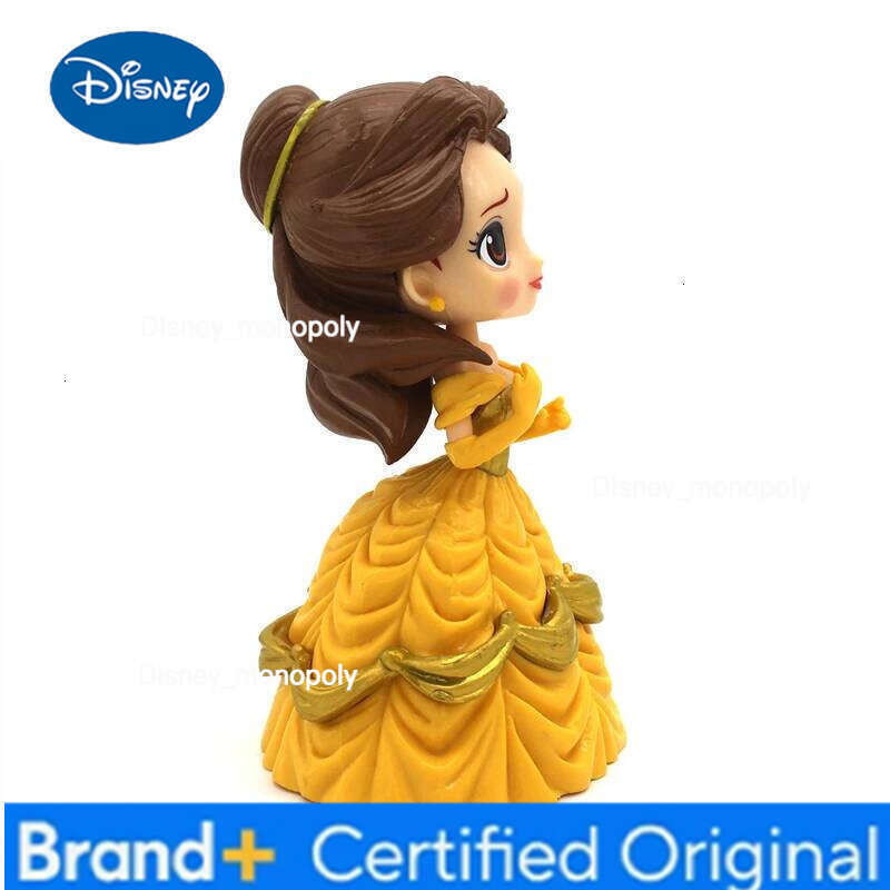 Disney Q Posket Beauty and the Beast Toys Belle PVC Princess Figures Action Collectible Model Toy for children gift H260105