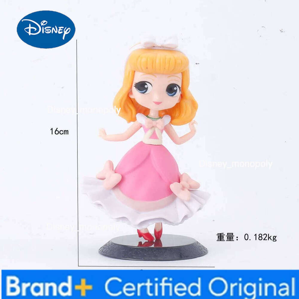 Disney Q version Princess Snow White PVC Action Figures Handmade Model Doll Collectible Fashion Ornament Gift Toys H260105