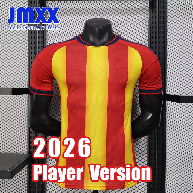 4XL XXXL JMXX 26 27 Spanish Special Soccer Jersey Pre Match Training Mens Uniforms Jerseys Football Man Shirt 2026 2027 Player Version