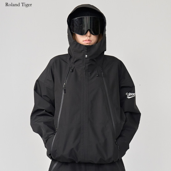 Roland Tiger DOOREK High-Performance Professional EP Series Ski Jacket for Men and Women, Waterproof 3L Fully Laminated Snowboard Jacket