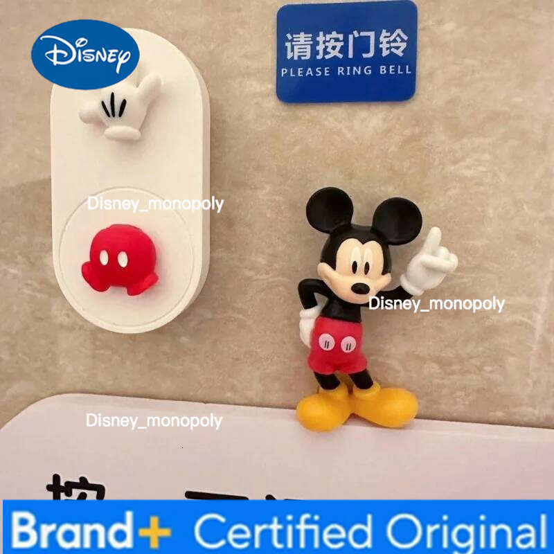 Disney Creative Mickey Cute Cartoon Pattern Figure Model Desktop Fashion Decoration Ornaments Children's Toys Holiday Gifts H260105