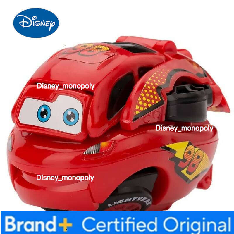 Disney 4pcs Anime ToyStory Ars Action Figure Transforming Lightning Mcqueen Children Racing Car Model Toys Deformed Egg Gift H260105 H260105