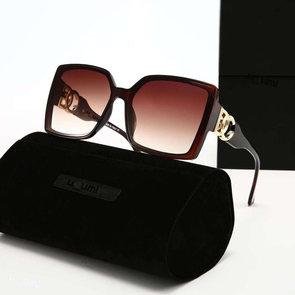 Free Shipping Luxury Designer Sunglasses Black Acetate Frame Purple Gradient Lens Polished Metal Hardware sunglasses for women men UV400 Protection Glasses