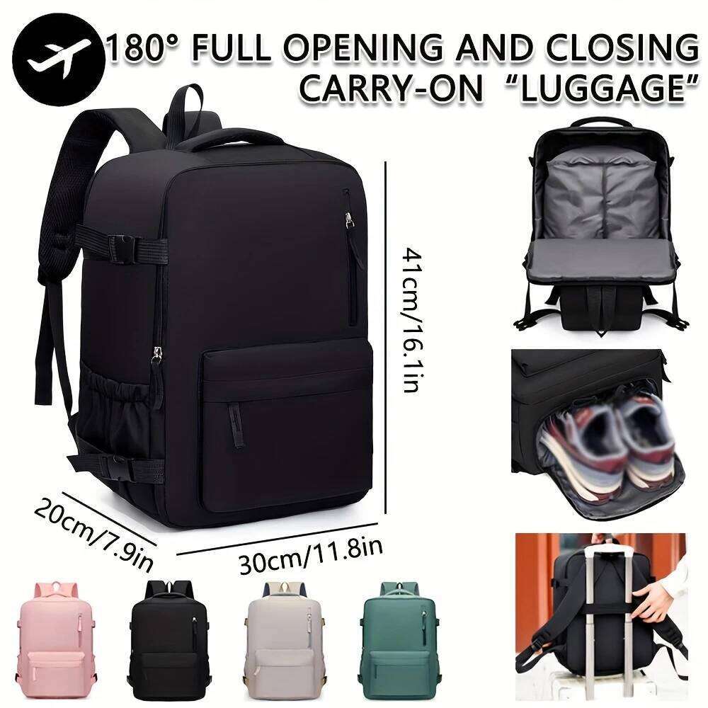 Multifunctional, Large Capacity Backpack, Business Luggage Travel Boarding Bag, Lightweight Computer Bag