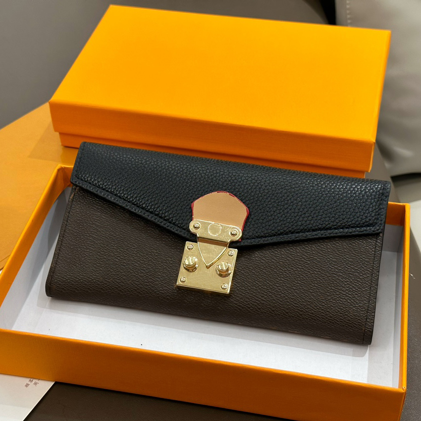 Designer Leather Womens Wallet Purse Card Holder Key Pouch mens Luxury Purses Wallets Womens Fashion Travel Card Pouch Pocket High Quality 062