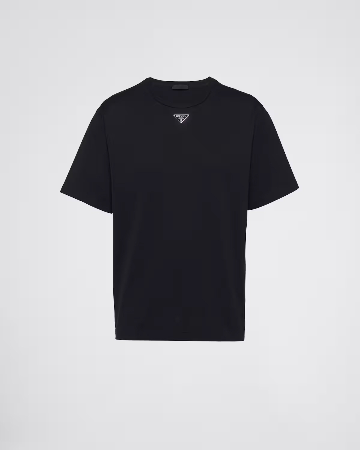 DUYOU Terry T-shirt Mens T shirt Casual Fashion T-Shirts Cotton Jersey Women T-shirt With Print MILANO Tees Trendy T-Shirts Hip Hop Streetwear DY9108