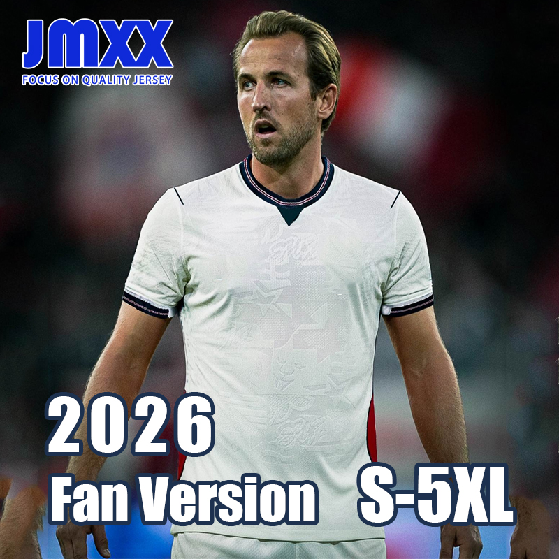 5XL 4XL XXXL JMXX 26 27 England World Cup Soccer Jerseys Home Away Third Special Mens Uniforms Jersey Man Football Man Shirt 2026 2027 Fan Version