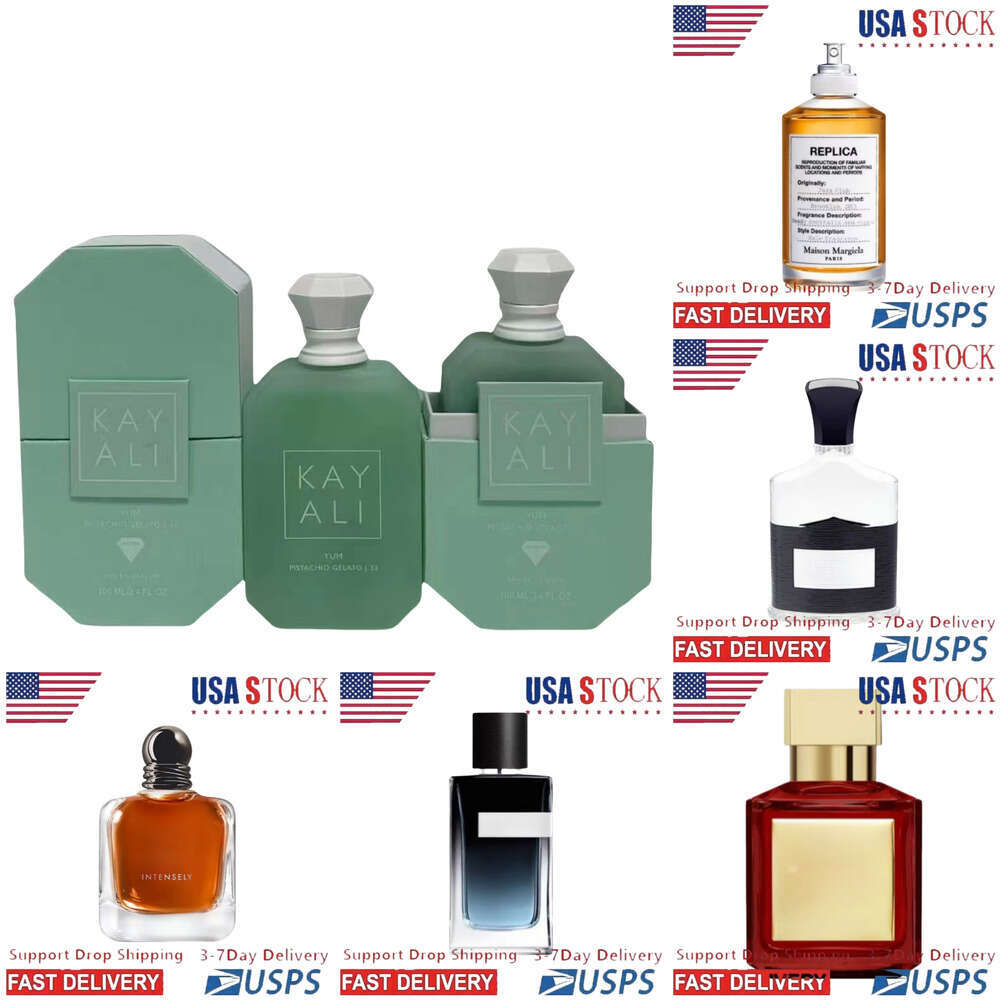 Kayali Vanilla 28 Perfume Yum Pistachio Gelato 33 Candy Rock Sugar 42 Men Woman Fragrance 100ml 3.4oz Long Lasting Smell EDP Man Women Neutral Cologne