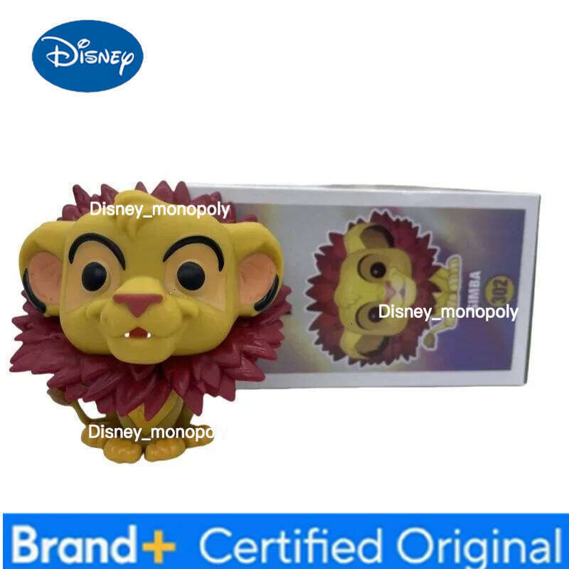 Disney High Quality King of the Jungle SIMBA #302 Desktable Decoration Popstyle Action Figure toys for Kids Xmas gift H260105
