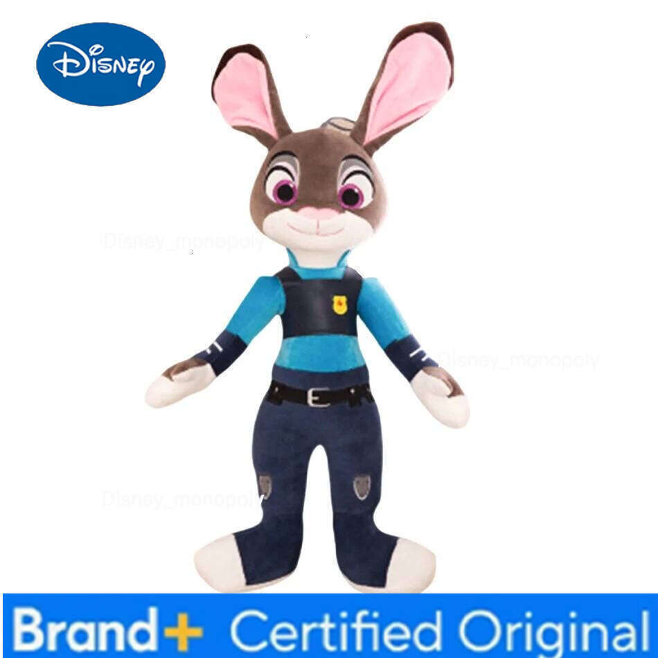 Disney 40-50Cm Zootopia Character Nick Wilde Judy Hopps Cartoon Cute Toy Doll Model Birthday Christmas Gift for Friends H260105 H260105
