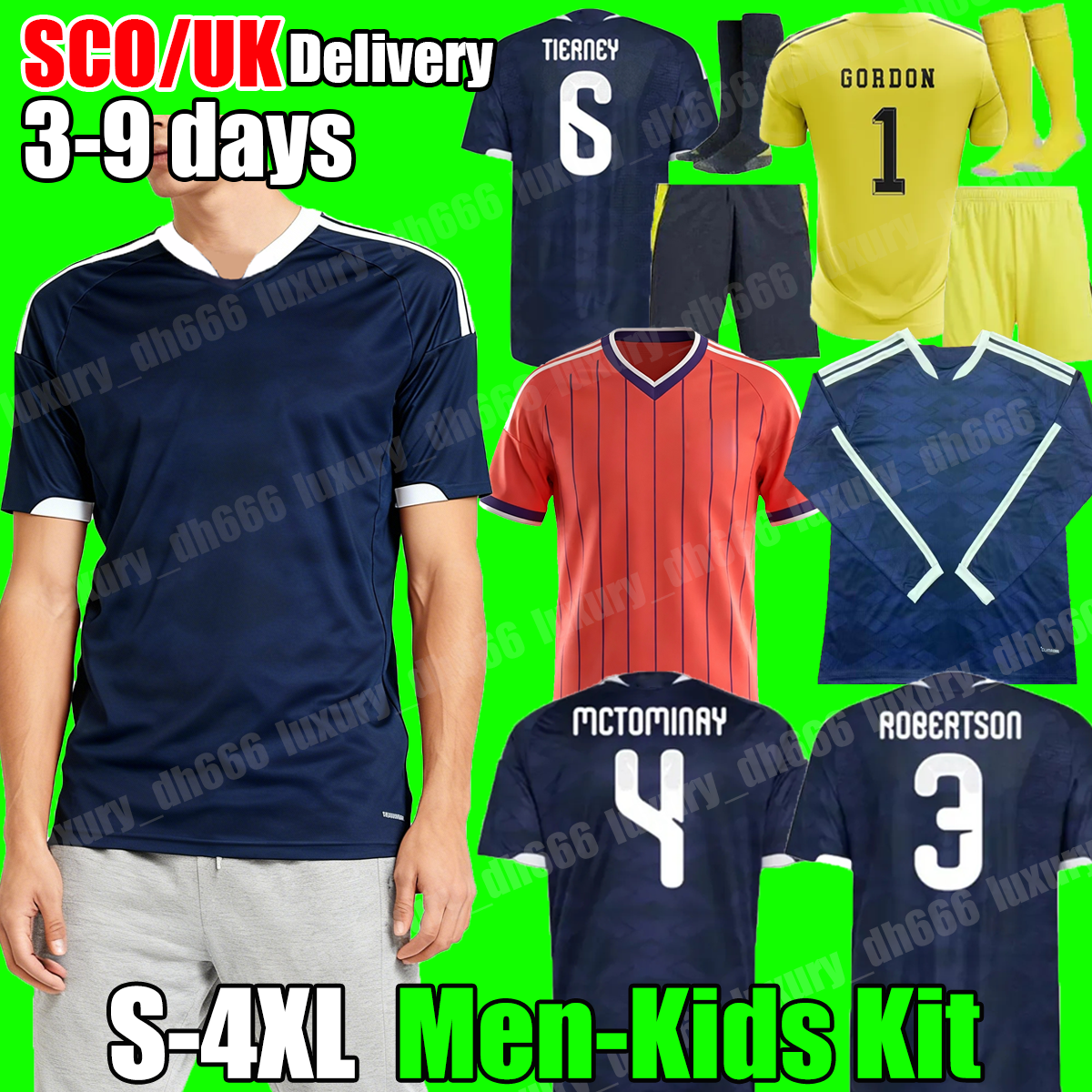 XXXL 4XL soccer jerseys SCoTlAnD World Cup 2026 football top football shirt ROBERTSON MCTOMINAY MCGINN GILMOUR 150th fc home away long sleeve goalkeeper men kids kit
