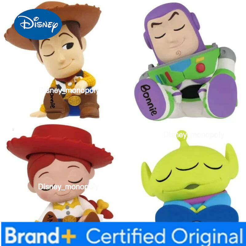Disney Q Version Anime Figures Cartoon Toy Story Woody Alien Monsters University James P. Sullivan Model Toys Children Christmas Gift H260105