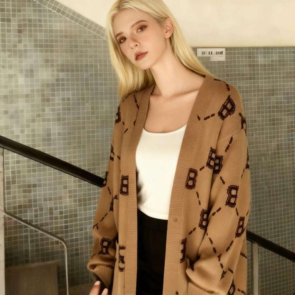 Fashion 2026 Long Sleeve Autumn Winter Cardigan Jumper Tops Turtleneck Pullovers Casual Sweaters Women Designer Girl Sweat-Shirt Femme Luxe