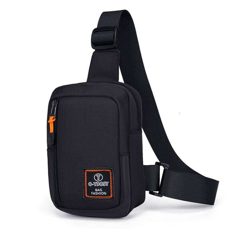Fashionable Men's Small Shoulder High-quality and Durable Oxford Cloth Handbag, Portable Crossbody Bag, Flap Mini Waist Bag