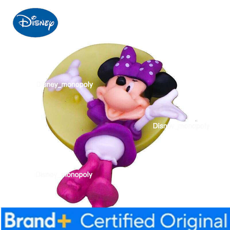 Disney 6PCS Cartoon Character Minnie Mouse Model Goofy Donald Duck Figurine Children's Toy Christmas Gift H260105