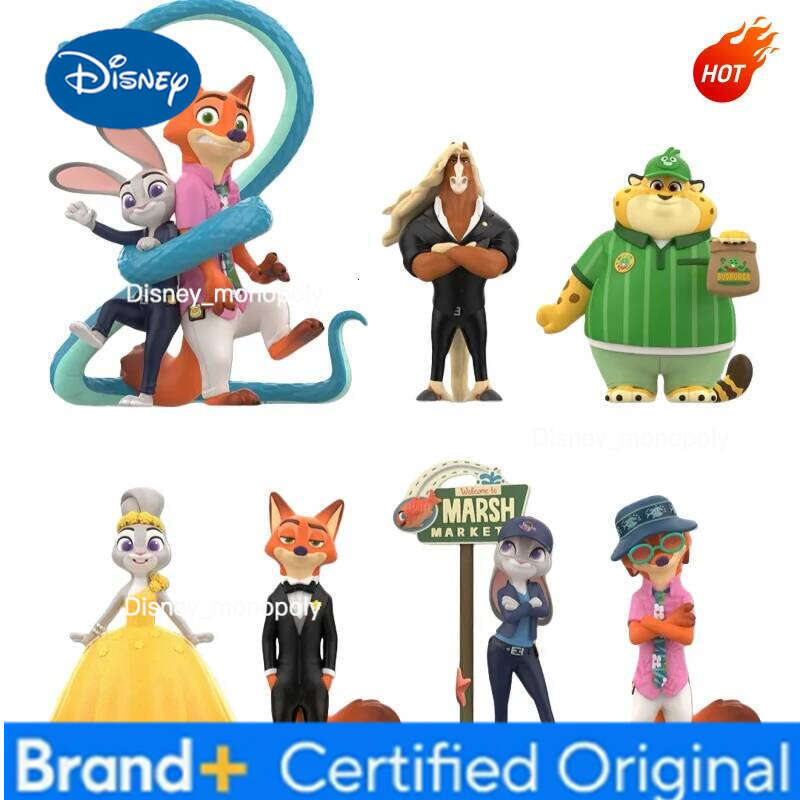 Disney Hot Toptoy Zootopia 2 The New Journey Series Blind Box Collectible Figures Display Pieces Decoration Model Toy Gifts H260105