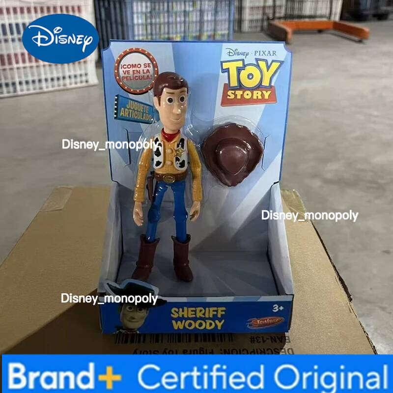 Disney New Story Buzz Lightyear Action Figure Toy Model Pixar Robot Doll For Children Birthday Gift Collectible Handmade Artwork H260105 H260105