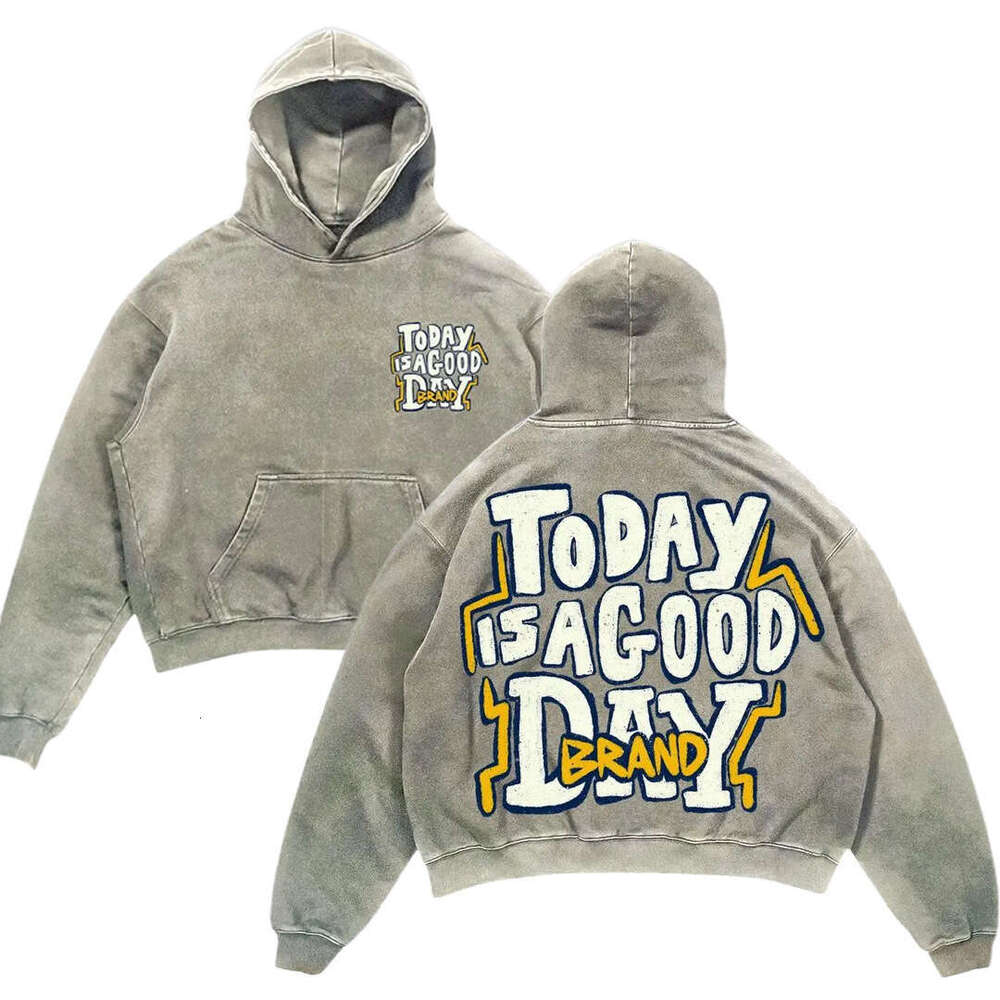Y2K Hooded Sweatshirt Harajuku Pattern 3D Print Long Sleeve Pullover New Vintage Street Hip Hop Couple
