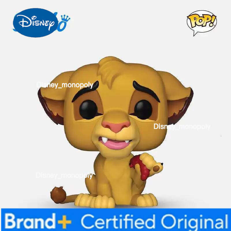 Disney Funko Pop! Lion King Hakuna Matata Model Toys Movie Character Simba Action Figures Limited Edition Statue Doll Kids Holiday Gift H260105