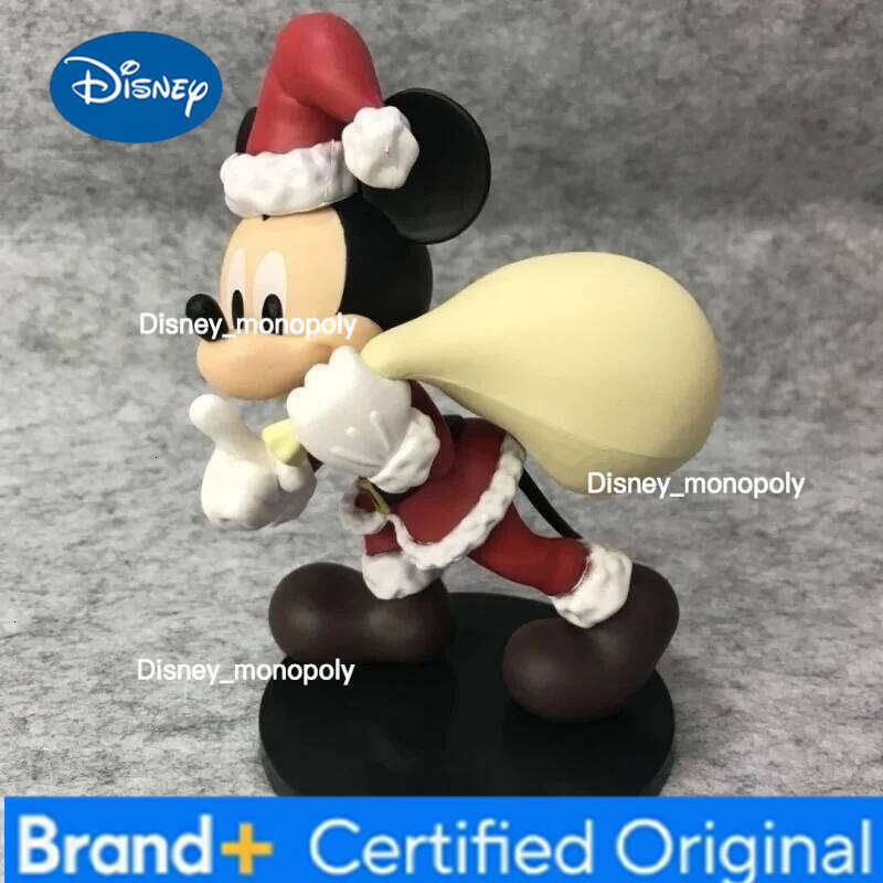Disney cute Mickey Minnie figurines, fashionable personalized desktop decorations for boys and girls, holiday gifts H260105