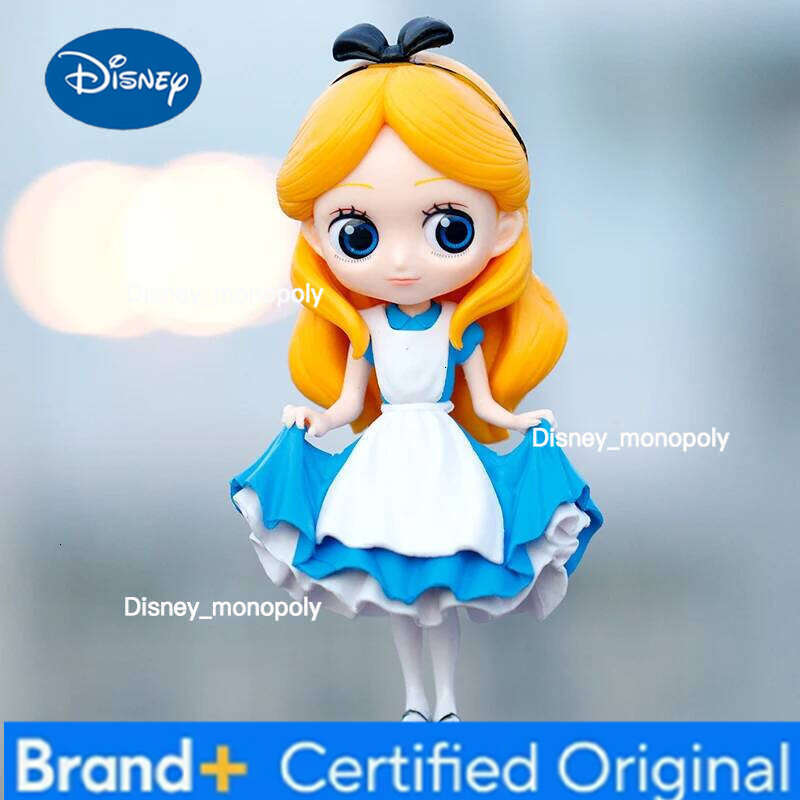Disney Alice Girl Princess Doll Figure Toys Dolls Children PVC Figurine Model Decoration Collect for kid gift H260105