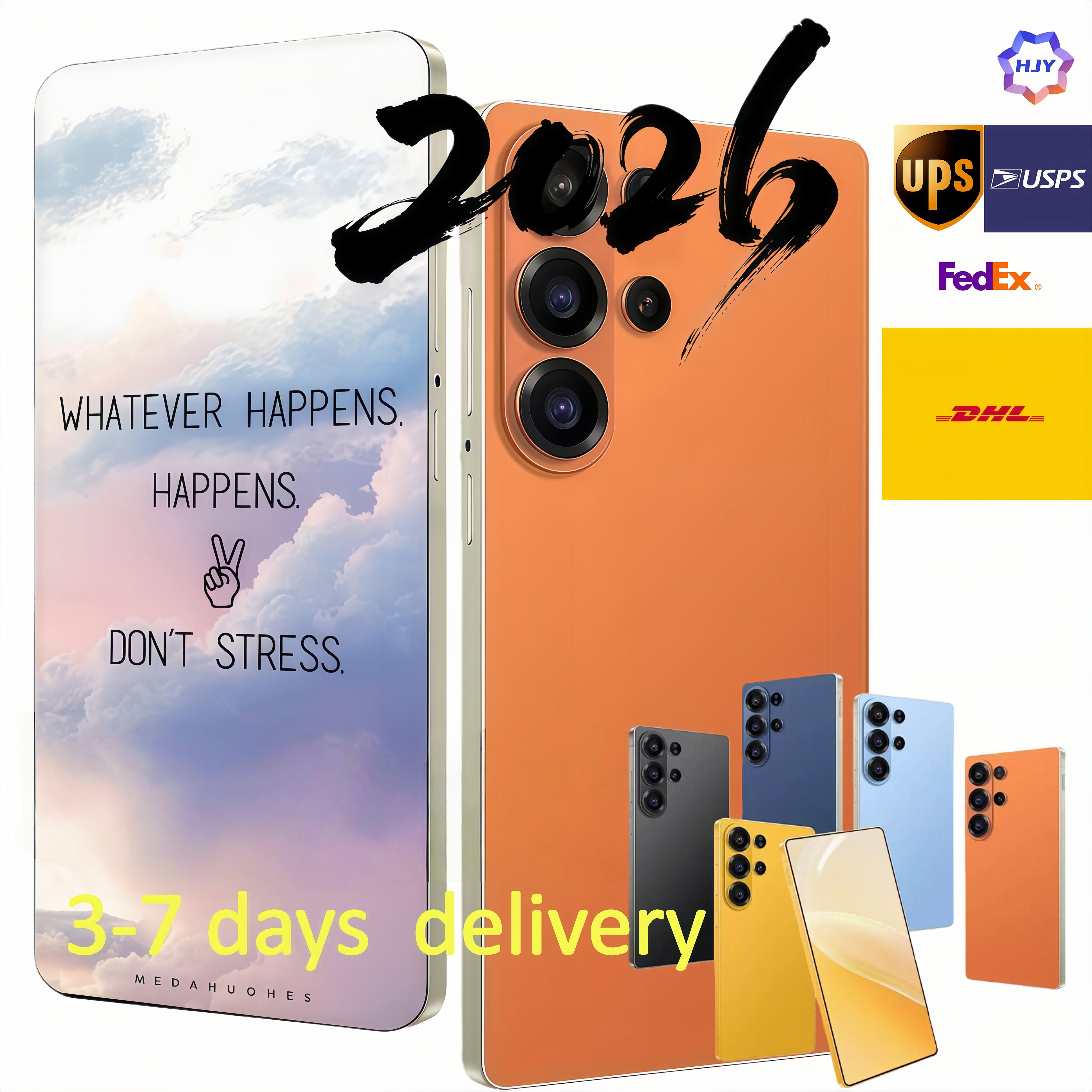 Smartphone i16 i17 Pro Max 16+1TB wireless charging 5G smartphone network unlock 72+108MP pixel fingerprint unlock facial recognition