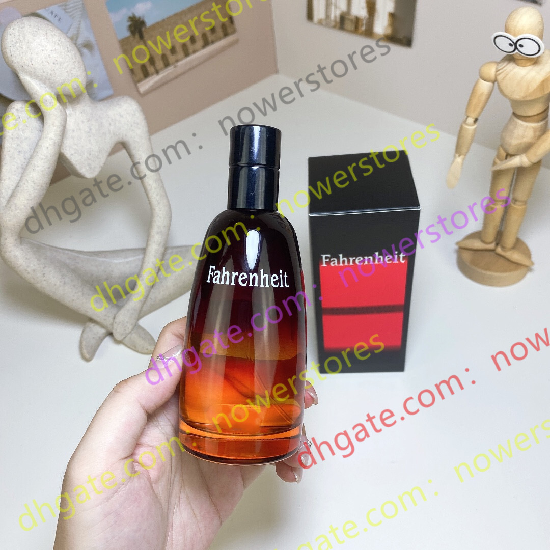luxury perfume designer men womens cologne Christian Diors Fahrenheit 100ml Fahrenheit Q8UJ W9RD
