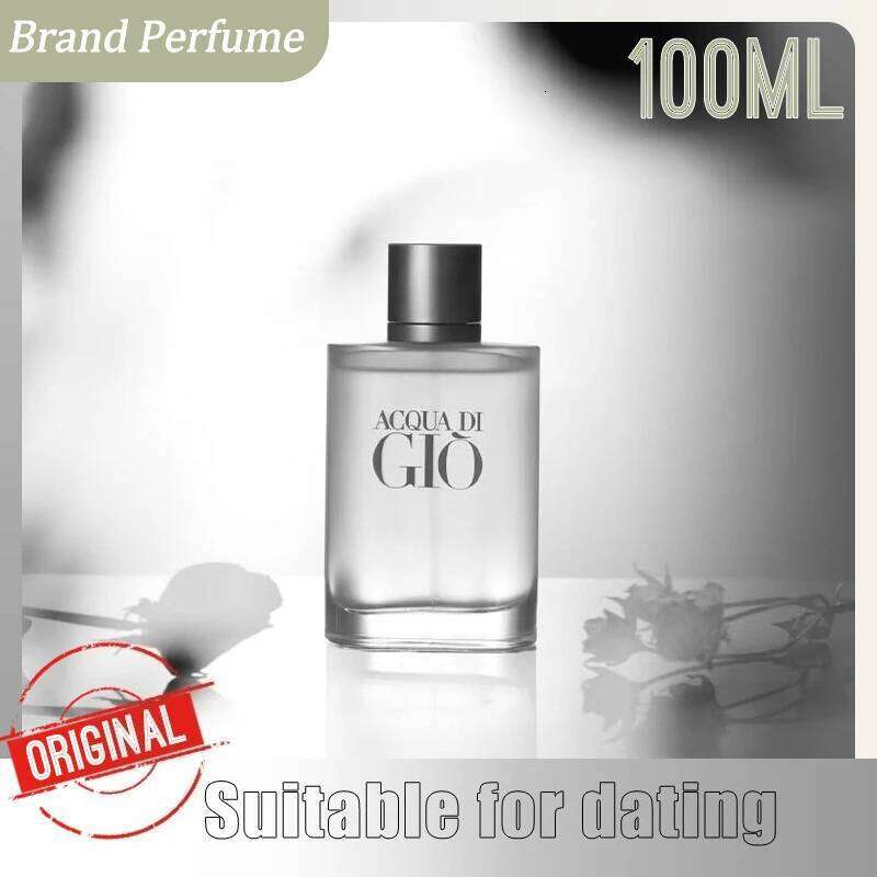 100ML Brand Perfume with fresh scent men's spray fragrance that exudes a simple sophisticated aura suitable for dating occasions XJ260105