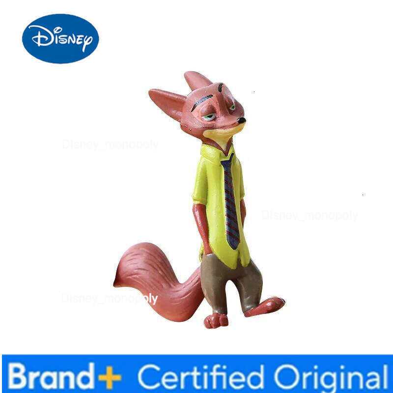 Disney New Amazing 12pcs/set Zootopia Animals Action Figure Toys Rabbit Judy Hopps Fox Nick Wilde Movie Kids Gift Collection Figures H260105
